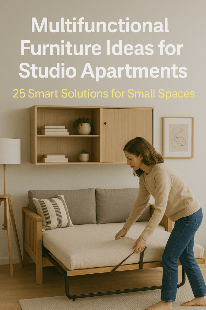 Life By Leadership | Multifunctional Furniture Ideas for Studio Apartments: 25 Smart Solutions for Small Spaces