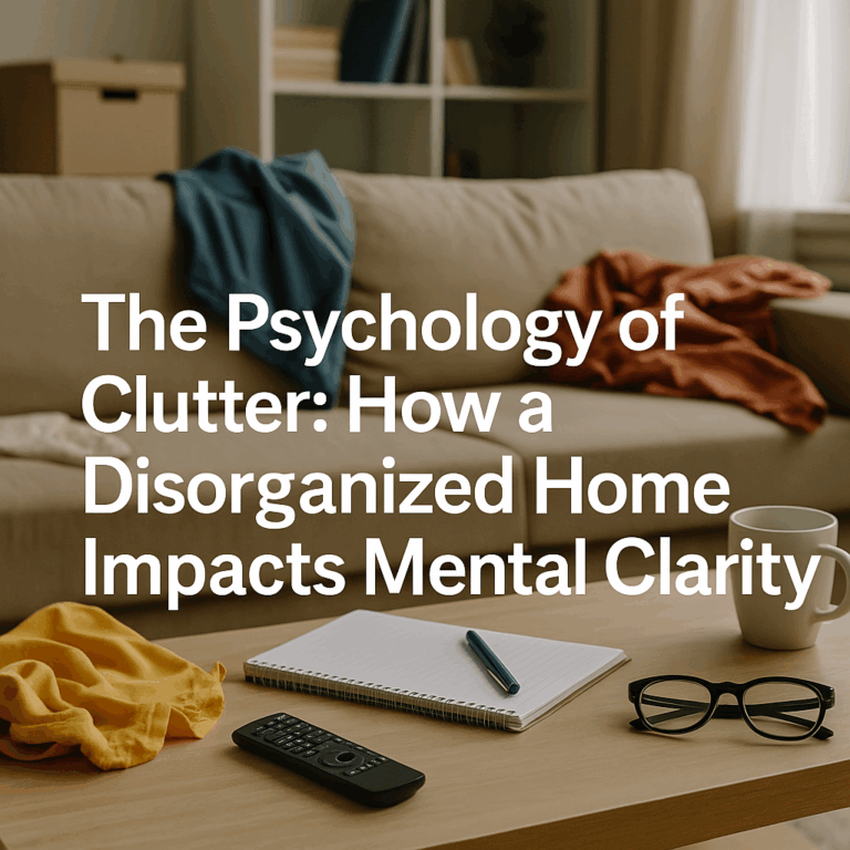 The Psychology of Clutter: How a Disorganized Home Impacts Mental ...